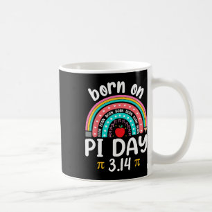 Geboren am Pi-Tag Geburtstag Happy Pi Day Mathemat Kaffeetasse