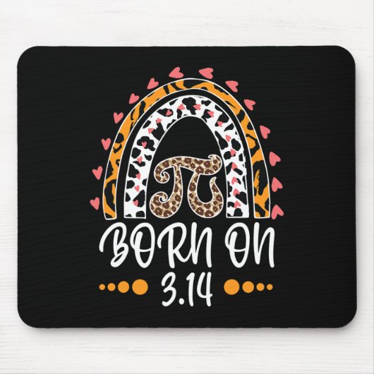 Geboren am Pi Tag Mousepad (Vorne)