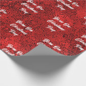 Geboren am Weihnachtsmarkt Geschenkpapier (Ecke)