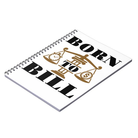 Geboren an Bill Anwalt Notizblock (Linke Seite)