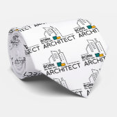 Geboren, Architekt zu sein Krawatte (Gerollt)