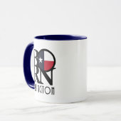 GEBOREN Arlington Texas 11oz Tasse (Vorderseite Links)