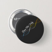 Geboren - AroAce-Pride-DNA Button (Vorne & Hinten)