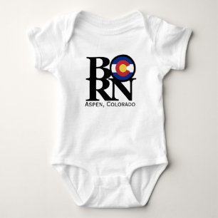 GEBOREN Aspen Colorado Baby One Stück Strampler
