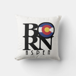 GEBOREN Aspen Colorado Kissen