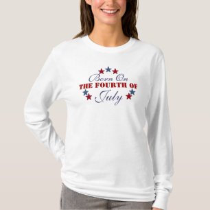 GEBOREN AUF DEM UNABHÄNGIGKEITSTAG-SHIRT T-Shirt