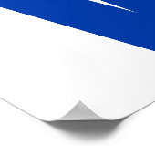 Geboren auf diese Weise Bisexuelle Bi Pride LGBTQ Poster (Ecke)