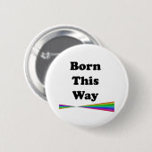 Geboren auf diese Weise Button (Vorne & Hinten)