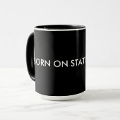 Geboren auf Staten Island Tasse (Vorderseite Links)