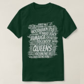 Geboren aufgewachsen in Königsbord neue Grubenstad T-Shirt (Design vorne)