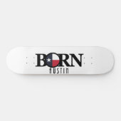GEBOREN Austin, Texas Skateboard (Horizontal)