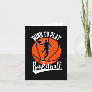Geboren, Basketball-Basketball-Basketball-Spieler Karte