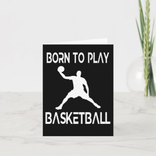 Geboren, Basketball-Basketballspieler zu spielen Karte