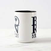 GEBOREN Beaufort SC 15oz Zweifarbige Tasse (Mittel)