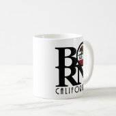 GEBOREN Berkeley California 11oz Kaffeetasse (VorderseiteRechts)