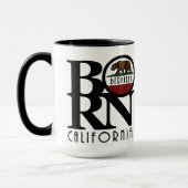 GEBOREN Berkeley California 15oz Tasse (Links)