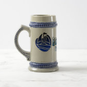 Geboren, Bier Stein für den Seemann zu segeln Bierglas (Links)
