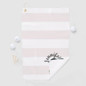 Geboren Birdie personalisierte Golf-Geschenke für Golfhandtuch (Insitu)