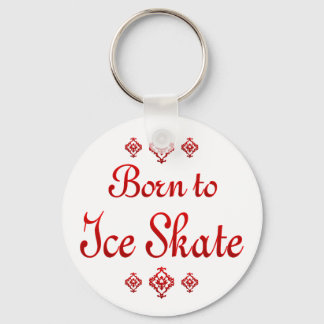 GEBOREN BIS EISSKATE SCHLÜSSELANHÄNGER