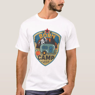 Geboren bis Lager Retro Vintag T-Shirt
