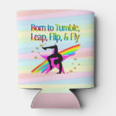GEBOREN BIS TUMBLE GYMNASTICS SODA KANN ABDECKEN DOSENKÜHLER (Rückseite)