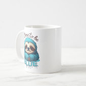 Geboren, blau zu sein, niedlich kaffeetasse (Vorderseite Links)