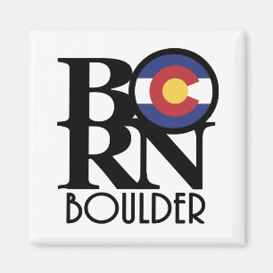 GEBOREN Boulder Colorado Magnet