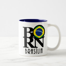 GEBOREN Brasilia 11oz Zweifarbige Tasse