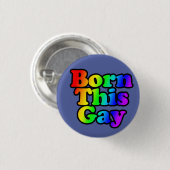 Geboren Button (Vorne & Hinten)