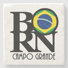 GEBOREN Campo Grande Steinuntersetzer