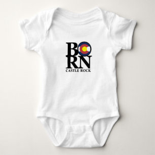 GEBOREN Castle Rock Colorado Baby One Piece Strampler