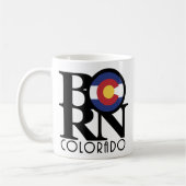 GEBOREN Colorado 11oz Kaffeetasse (Links)