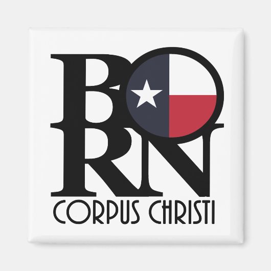 GEBOREN Corpus Christi Magnet (Vorne)