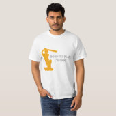Geboren Cricket für Männer T-Shirt (Vorne ganz)