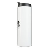 Geboren, Dapper zu sein Thermosbecher (Nach rechts gedreht)