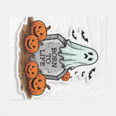 Geboren, das Leben zu sein Fleecedecke (Vorderseite (Horizontal))