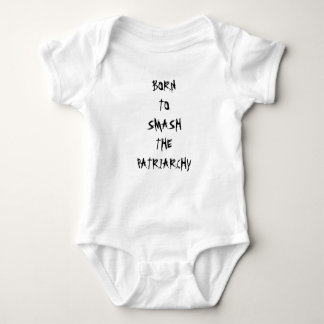 Geboren, den Patriarchy-Säuglings-Bodysuit zu Baby Strampler