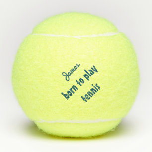 Geboren, den Personalisierten Namen des Tennisball Tennisbälle