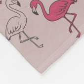 Geboren, die Kinderschuhe auszustechen Fleecedecke (Ecke)