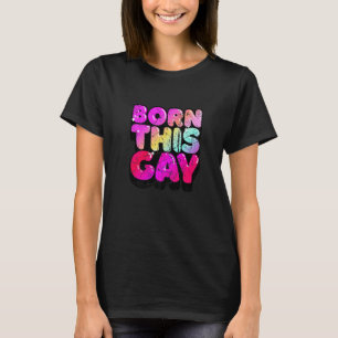 Geboren Diese Gay Vintage Ausgabe 1 T-Shirt