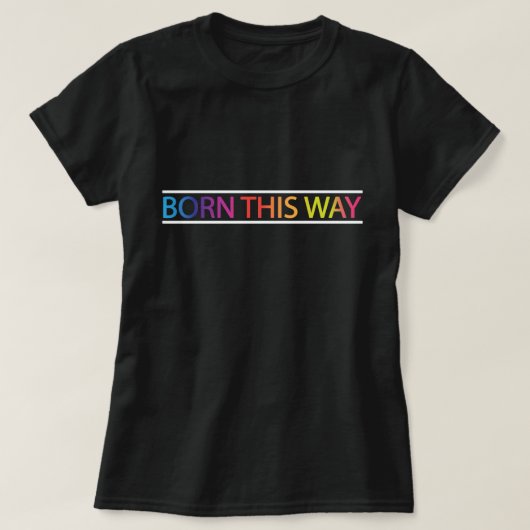 Geboren dieser Stolz-Monat der Weisen-LGBT T-Shirt (Design vorne)