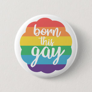 Geboren dieses Gay Button