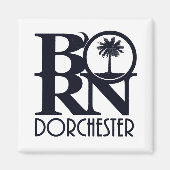 GEBOREN Dorchester SC Magnet (Vorne)