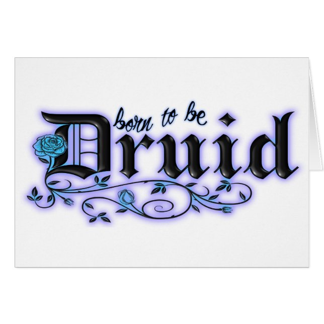 Geboren, Druide zu sein (Vorderseite (Horizontal))