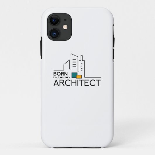 Geboren, ein Architekt zu sein Case-Mate iPhone Hülle (Rückseite)