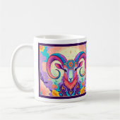 Geboren, ein Aries zu sein Kaffeetasse (Links)
