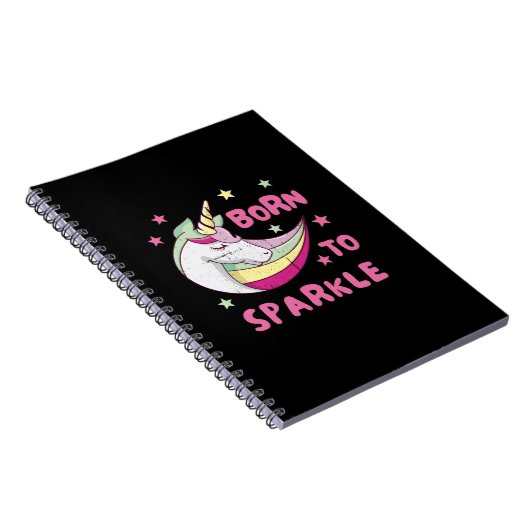 Geboren, ein Einhorn-Zauberer zu sein Notizblock (Rechte Seite)