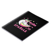 Geboren, ein Einhorn-Zauberer zu sein Notizblock (Linke Seite)