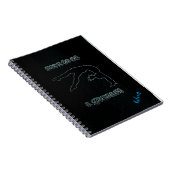 Geboren, ein Gymnast-Sketch-Notebook zu sein Notizblock (Rechte Seite)
