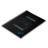 Geboren, ein Gymnast-Sketch-Notebook zu sein Notizblock (Linke Seite)
